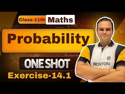 Class 11 Maths | Chapter 14 Probability | Exercise 14.1 | Full Explanation | NCERT