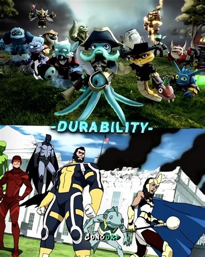 Skylanders vs Guardians of the globe