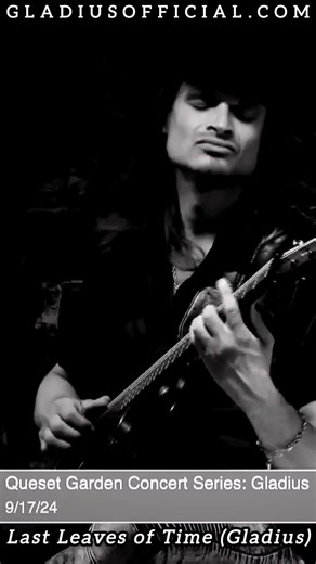GLADIUS – 'Last Leaves of Time' (LIVE) Enya guitar