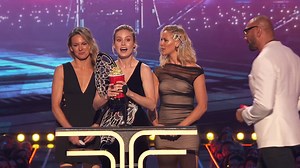 56K views · 14 reactions | Women supporting women is what we LIVE to see! 2019 MTV Movie & TV Awards winner Brie Larson showed us all how it's done, with grace!  Have you voted for this years #MTVAwards Best Fight yet? Vote today at vote.mtv.com! | MTV Movie & TV Awards | Facebook