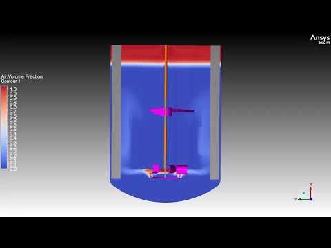 Gas Sparging System Simulation I Ansys Fluent