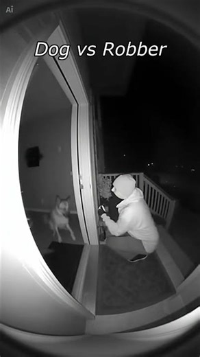 Dog vs Robber #animalvideos