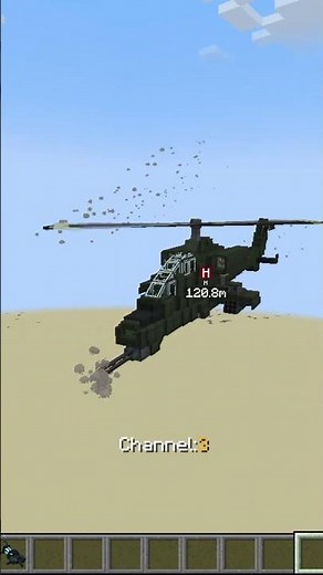 Minecraft Attack Helicopter - Warium VS