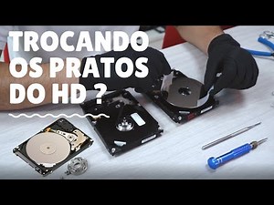 Trocar os discos de um HD para recuperar os dados ?