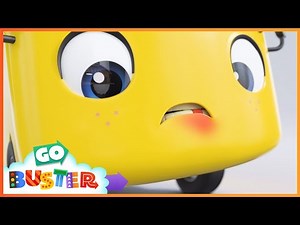 Buster's Wobbly Tooth SONG | Go Buster | Baby Cartoons | ABCs and 123s | Episode