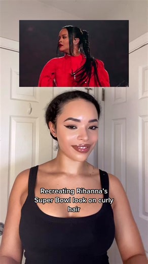 Curly Hair Tutorial: Recreating Rihanna’s Super Bowl Look