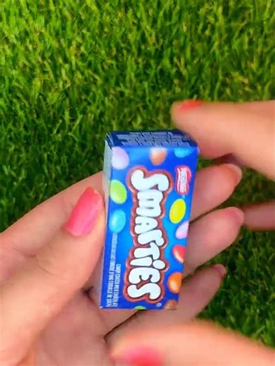 Smarties Candy Unwrapping ASMR (No Talking)