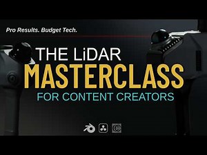 3DMakerpro Raven Review and LIDAR CloudCompare and Blender Workflow - Tutorial Masterclass