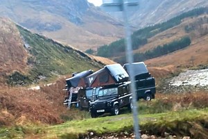 Fleet of heavy 4x4s camping on NC500 blasted over 'long-lasting damage'