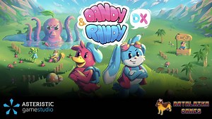 Dandy & Randy DX: Gameplay aus dem klassischen 2D Top-Down-Spiel