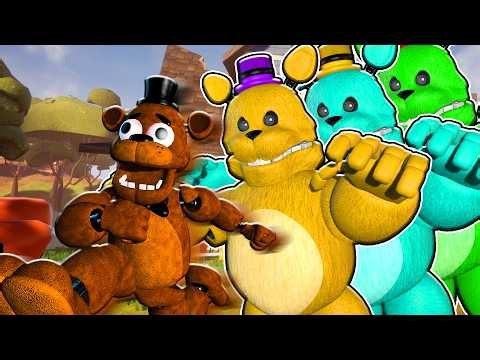 Freddy Plays - Hello Neighbor Running Fredbear TRILOGY