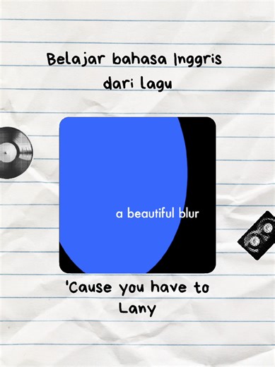Lany - Cause You Have To: Lirik dan Terjemahan