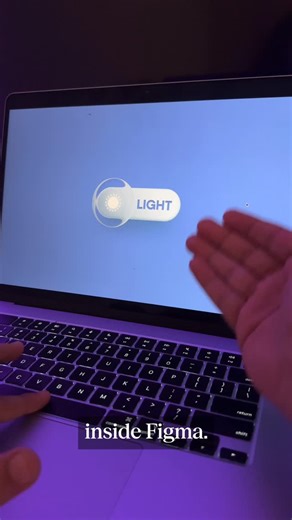 Alok | Designer on Instagram: "Comment “Figma” to get the link in your DM. Toggle animation tutorial (Figma) do like and share with your Designer friends!"