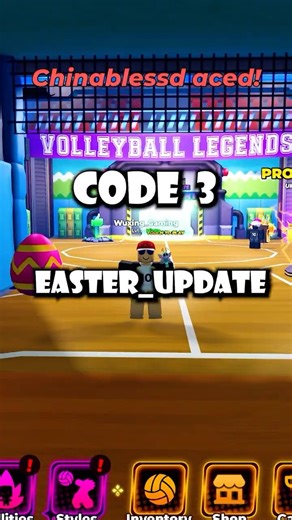 Volleyball Legends All NEW Codes (EASTER Update)