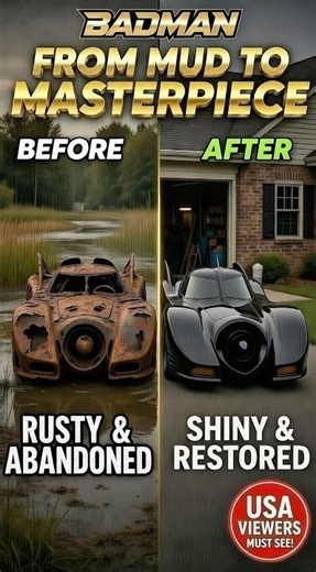 Superhero Car Restoration 🔥 Before vs After 😱 #automobile #luxurycars