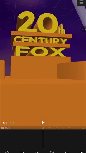 I made the twentieth century fox logo in prisma3D.
