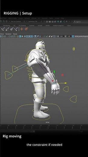 02. Maya - Setup: Rig moving