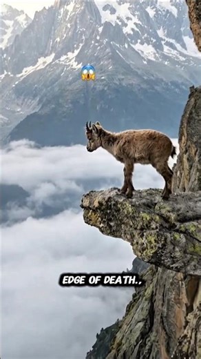 Born to Climb: Baby Ibex vs Deadly Cliffs