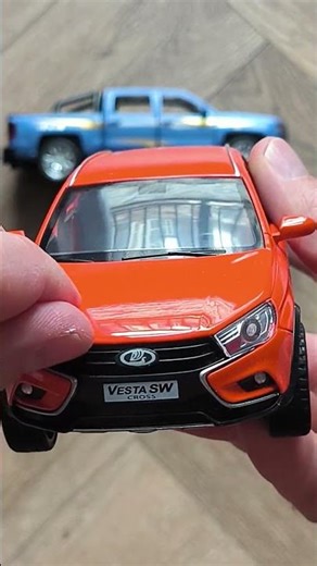 3 Big Scale Cars: Honda, Lada, Chevrolett