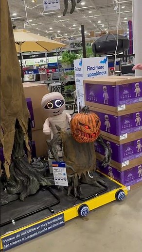 Lowe's is already displaying Halloween decor for the 2026 Spooky Season! 🎃