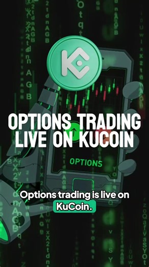 KuCoin Launches Options Trading: Diversify Your Trading Strategies with the New Feature 🚀 . Explore options trading on KuCoin for a flexible, low-risk approach to profit from crypto market moves. KuCoin’s options trading offers a flexible way to profit from market volatility with controlled risks. Learn how you can trade with limited risk and boost your trading strategy today. Don’t forget to like this video and follow KuCoin! Start trading options by following this link: www.kucoin.com/downloa