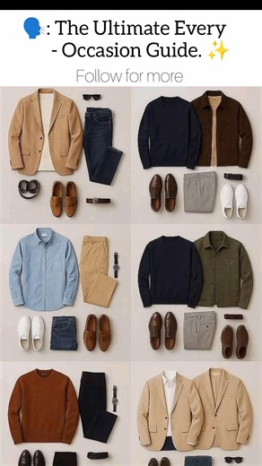 🗣️ Men's Every Occasion Outfit Ideas 🌟 #ytshorts #mensfashion #exploreshorts #outfitideas