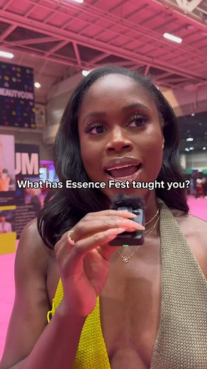 Essence fest has taught us the power of community🫂 What has Essence fest taught you? #essencefest #essencefestival #essencefest2025 🎤: @madebyanne.x | Everystylishgirl