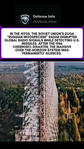 Duga Radar “Russian Woodpecker” – Soviet Cold War System That Disrupted Global Radio Signals
