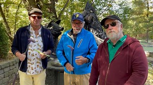 FORE! RiffTrax is hittin' the tiniest links for a spirited (and highly competitive) round of mini golf. Let's go Golfin' With RiffTrax - now available. https://rifftrax.com/golfin-with-rifftrax | RiffTrax