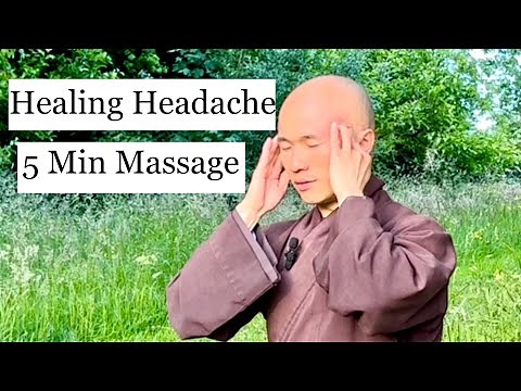 HEALING HEADACHE | Qigong Massage Movements Daily Routine | 5 Minutes