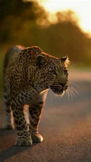 “She Stayed Calm… And The Leopard Walked Away”