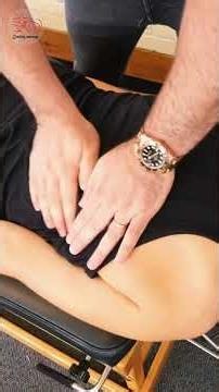 Instant Relief: Spinal Adjustment Technique #chiropractic #painrelief