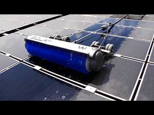 Photovoltaik Reinigung mit SOLA-TECS W800