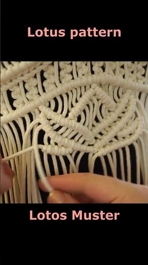 Makramee Lotos Blume 🌸 Macrame lotus flower🌸Цветок лотоса макраме🌸Flor de lótus Makrome lotus çiçeği