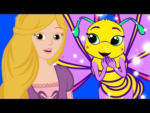 Mariposita esta en la cocina Rapunzel Canciones de hadas para niños pequeños