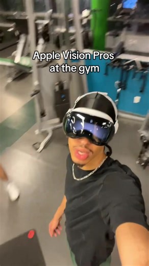 Apple Vision Pro Experience at the Gym