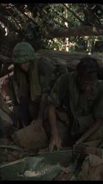 The Bunker Booby Trap Scene | Platoon #vietnamwar #80smovies #shorts