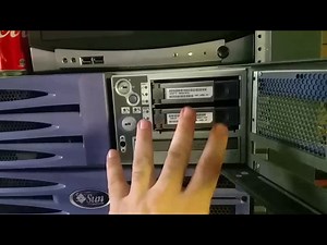 Setting up servers - PT 1 of 4 - Sun V490