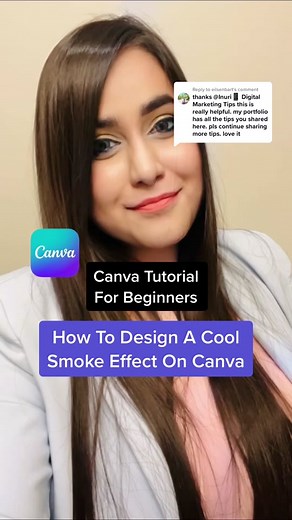 How To Create a Cool Smoke Effect on Canva For Beginners