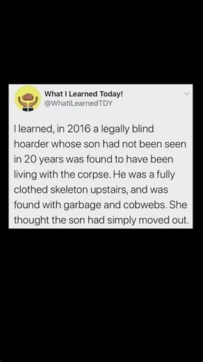 tragic hoarding case discovered | Subscribe for more #motivation 😊👍