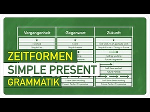 Englische Zeitform: Simple Present (Einfache Gegenwart)