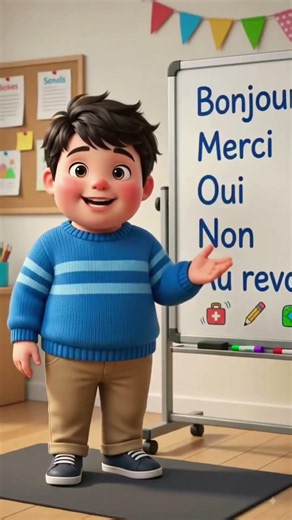 Basic French Words Made Easy | Learn Bonjour, Merci, Oui, Non & Au Revoir in Minutes