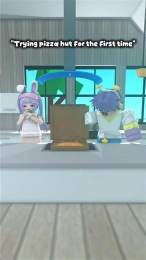 Trying Pizza hut for the first time 🤭🍕 #roblox #robloxanimation #robloxedit