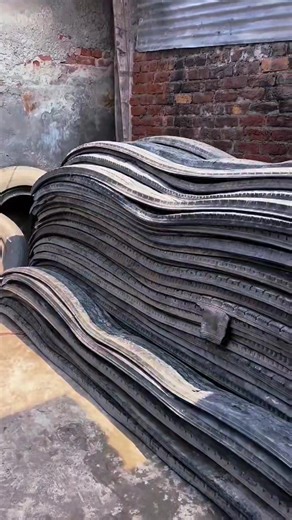 The process of cutting solid rubber tires | Inside Industries