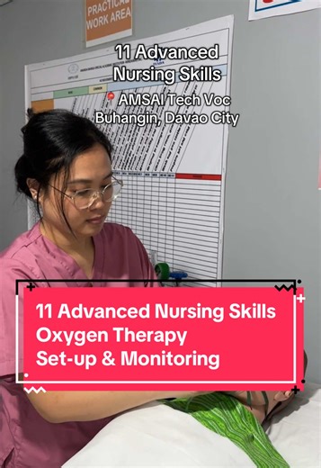 Advanced Nursing Skills: Oxygen Therapy Monitoring Guide