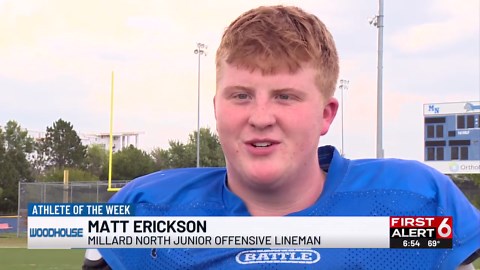Athlete of the Week: Millard North football’s Matt Erickson