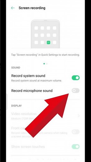 Screen recording microphone sound problem solved #shorts