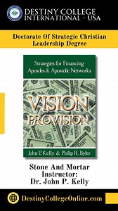 Destiny College Online Offers A Masters Of Christian Leadership Degree That Can Be Done In 11 Months… We Have Secured $247,000 In Scholarships… Application Link Is In The Comment Section. #DestinyCollegeOnline #OnlineBibleCollege #DrKeithJohnson | Dr. Keith Johnson