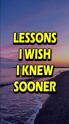 3 Life Lessons I Learned Too Late (Don’t Make My Mistakes) #stoicism