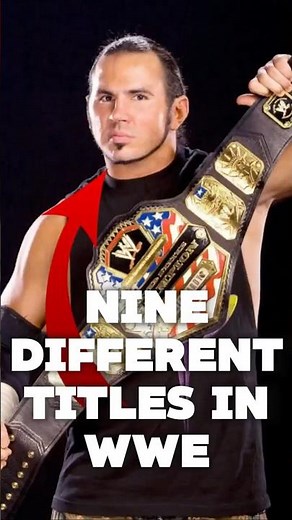 Every different title won by Matt Hardy in WWE #wwe #wrestling #shorts